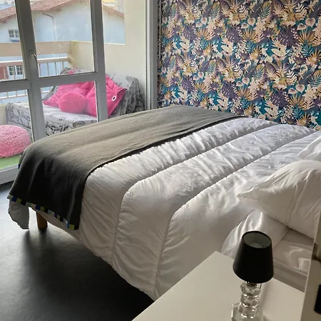 شقة Proche Centre T2 Avec Terrasse بياريتز